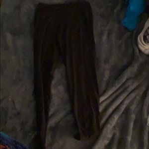 Yoga pants with waists wrap band